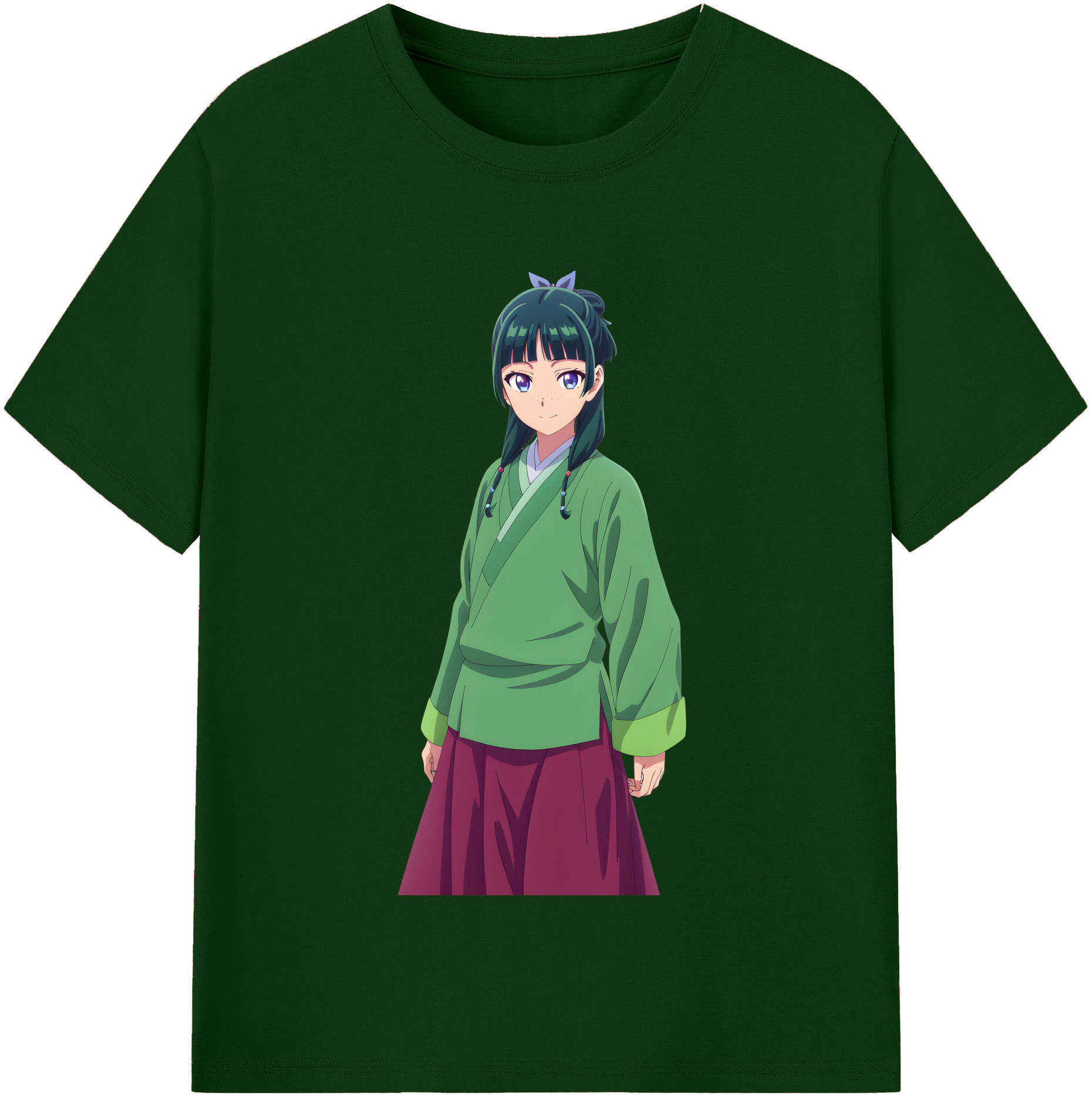 （画像用） 薬屋のひとりごと The Apothecary Diaries 綿100％半袖Tシャツ（フロントプリント）